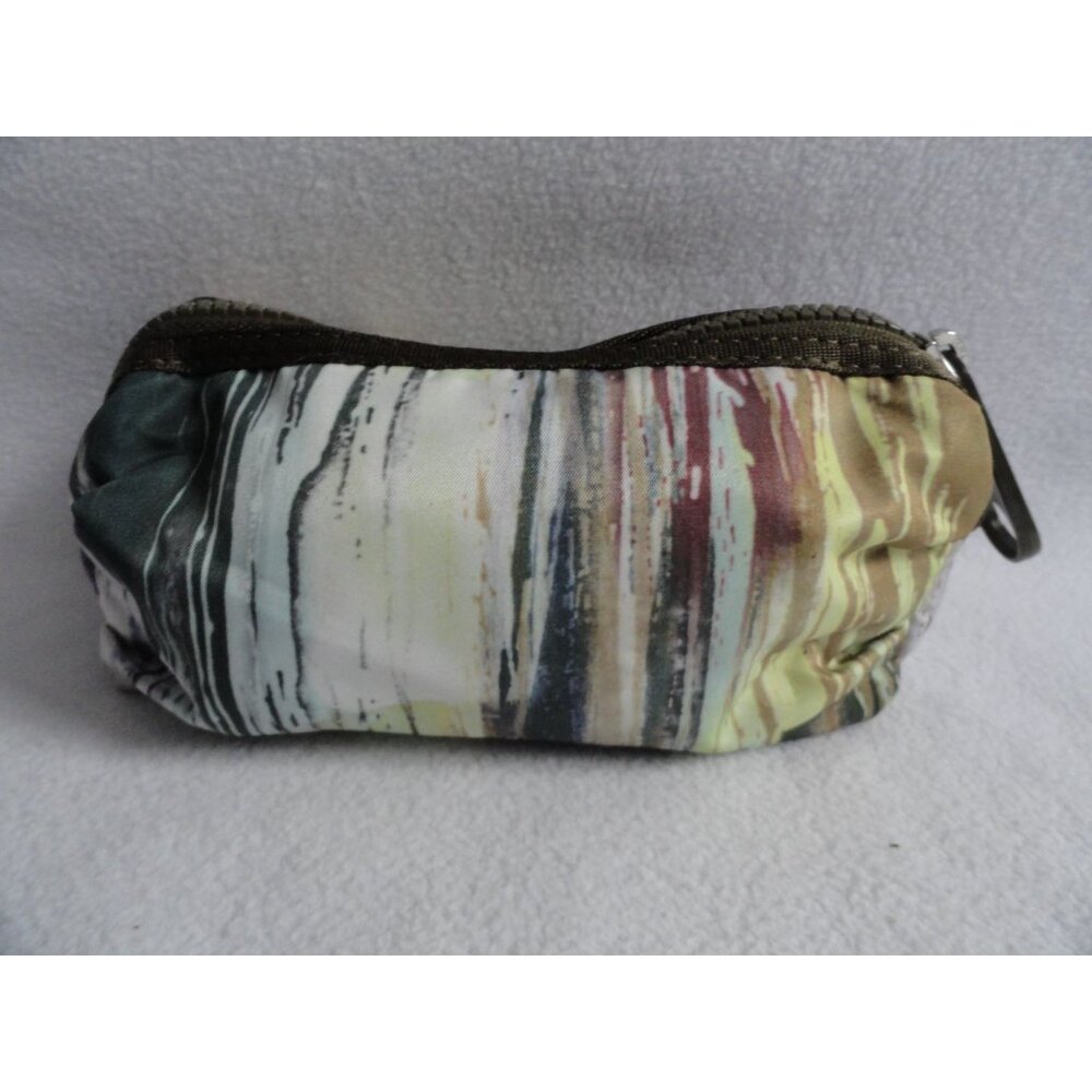 Kipling Autumn Striped Small Cosmetic Bag/Pouch - Picture 4 of 5